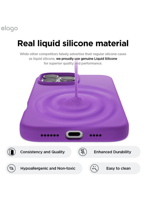 elago iPhone 16 Pro MAX Case Liquid Silicone
